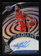 2020 Panini Spectra Radiant Signatures 87/99 Nickeil Alexander-Walker Auto 1u6