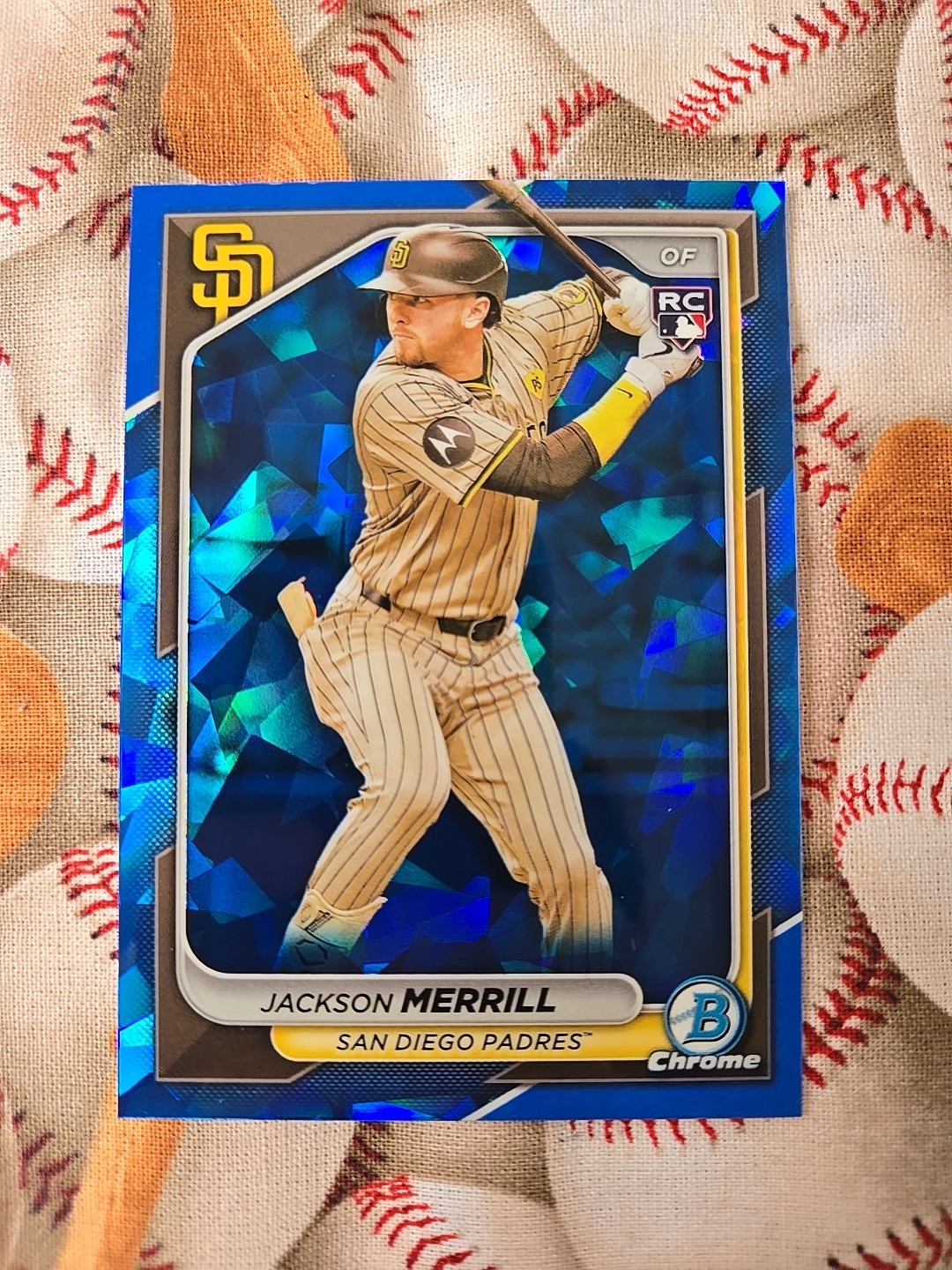 2024 Bowman Chrome Sapphire Edition - Jackson Merrill #27 (RC)