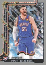 2025-26 Topps Holiday #H95 Isaiah Hartenstein Glitter Holiday