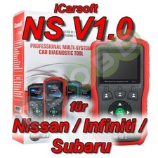 iCarsoft NS v1 Profi Diagnose f&uuml;r Nissan Infiniti Subaru ABS Airbag &Ouml;l Service