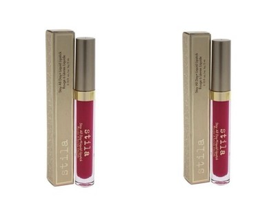 2 PACK Stila Stay All Day Long-Lasting Liquid Lipstick, Amalfi, 0.10 oz