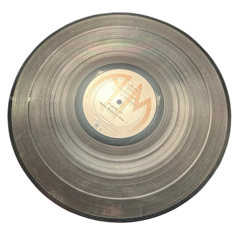 STYX Equinox LP 1975 A&M SP-4559 G+/VG+/EX Prog Rock Vintage Vinyl - Image 4 of 4