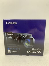 Canon PowerShot SX740 HS Digital Camera 40x Zoom 4K Wi-Fi Silver BRAND NEW