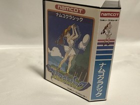 [Used FC software] "Namco Classic" with box and leaflet Famicom Family Computer