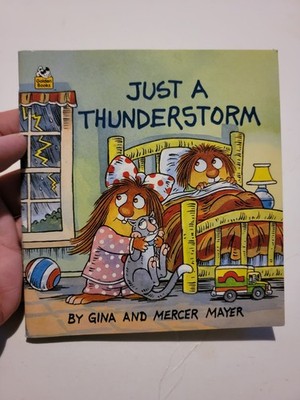 Just A Thunderstorm By Gina And Mercer Mayer Paperback Golden Books 
