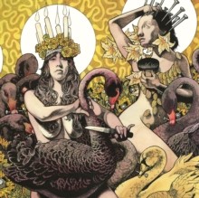 Relapse Records - Baroness LP1  Neon Yellow Milky Clear and Black Rippl - N3z