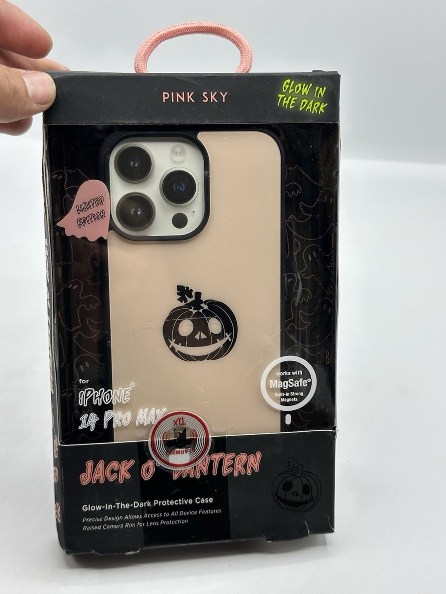Pink Sky iPhone 14 Pro Max Jack O Lantern GLOW IN THE DARK | eBay Pink Sky iPhone 14 Pro Max Jack O Lantern GLOW IN THE DARK | eBay