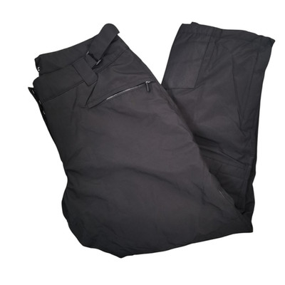 Crane Skihose 16-18 schwarz Damen Snowboard Reißverschluss Taschen und Beine