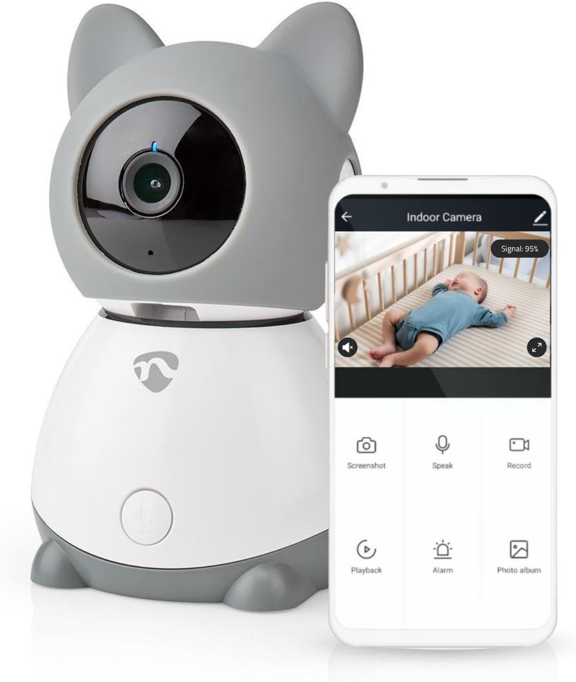 Telecamera Interna Smartlife Wi-Fi 1080P PTZ - Sicurezza Casa HD