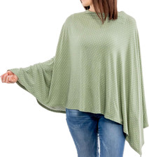 Nursing Cover for Breastfeeding - 360 Degree Privacy, View Baby Hands-Free, Soft