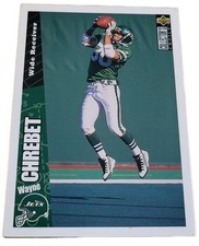 1996 Upper Deck Wayne Chrebet New York Jets #98 NFL Football Card (O1