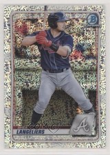 2020 Bowman Draft Chrome Sparkle Refractor Shea Langeliers #BD-183 1u6