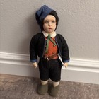 Antique Vintage Lenci Type Cloth Doll 8 Inch Italian Germany ??