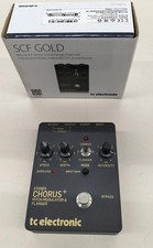 TC Electronic SCF Gold Chorus  Pitch Modulator Flanger Pedal