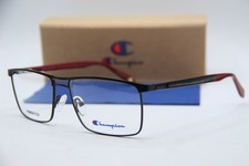 NEW CHAMPION SMOOTH C01 BLACK RED AUTHENTIC FRAMES EYEGLASSES 56-16
