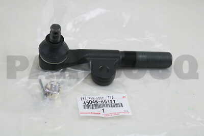 4504669127 Genuine Toyota END SUB-ASSY, TIE ROD, LH 45046-69127 | eBay