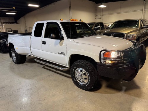 2006 GMC Sierra 3500 SLE EXTENDED 4X4 1-OWNER 6.6L LBZ DURAMAX DIESEL