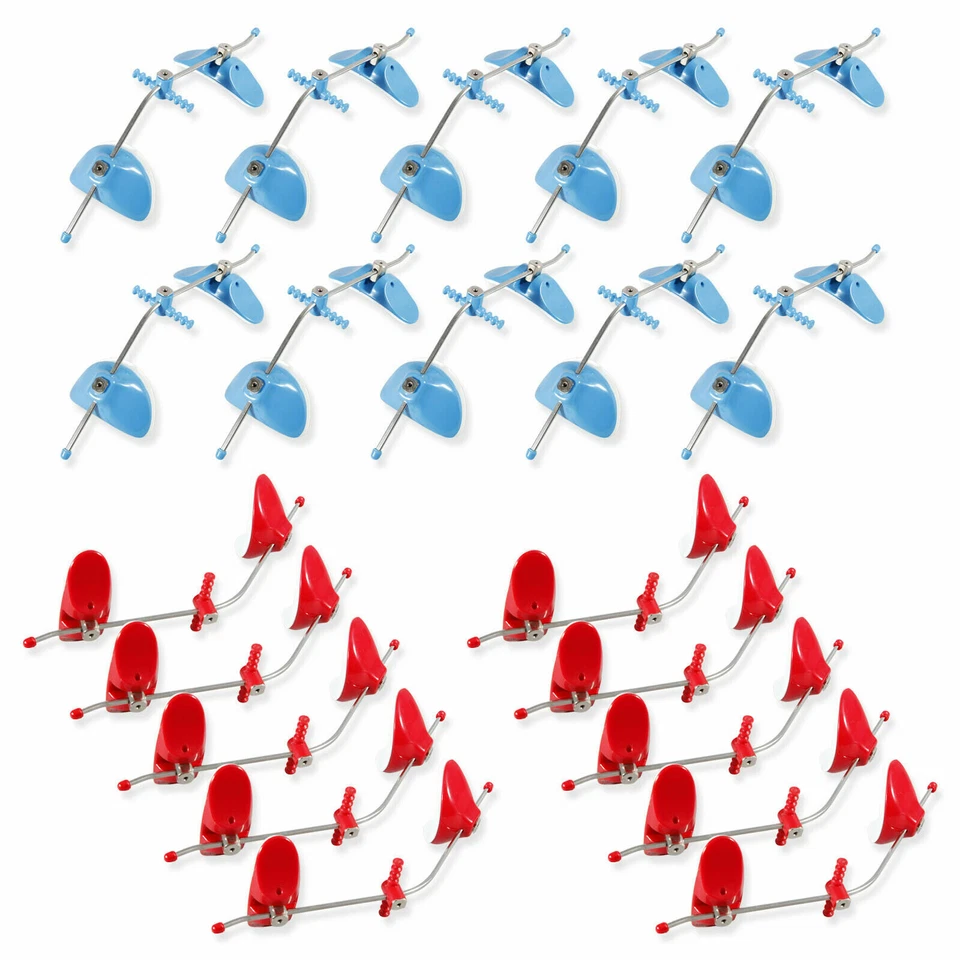 Rímel facial rojo/azul con arnés de tracción inversa ortodoncia ajuste dental Foto 2 de 2