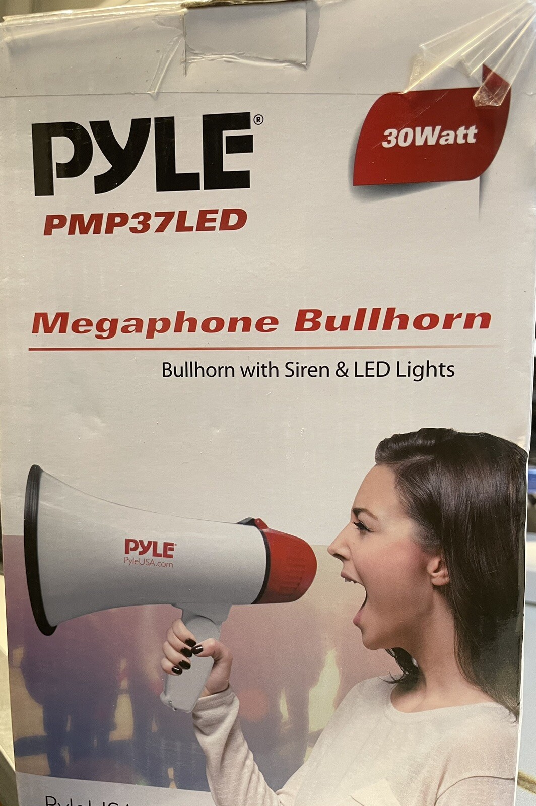 Pyle-Pro Professional Microphone and Speaker with Siren and Voice Recorder...
