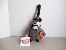 Disney Store Nightmare Before Christmas MAYOR Mini Bean Bag Plush 12" Tall RARE 