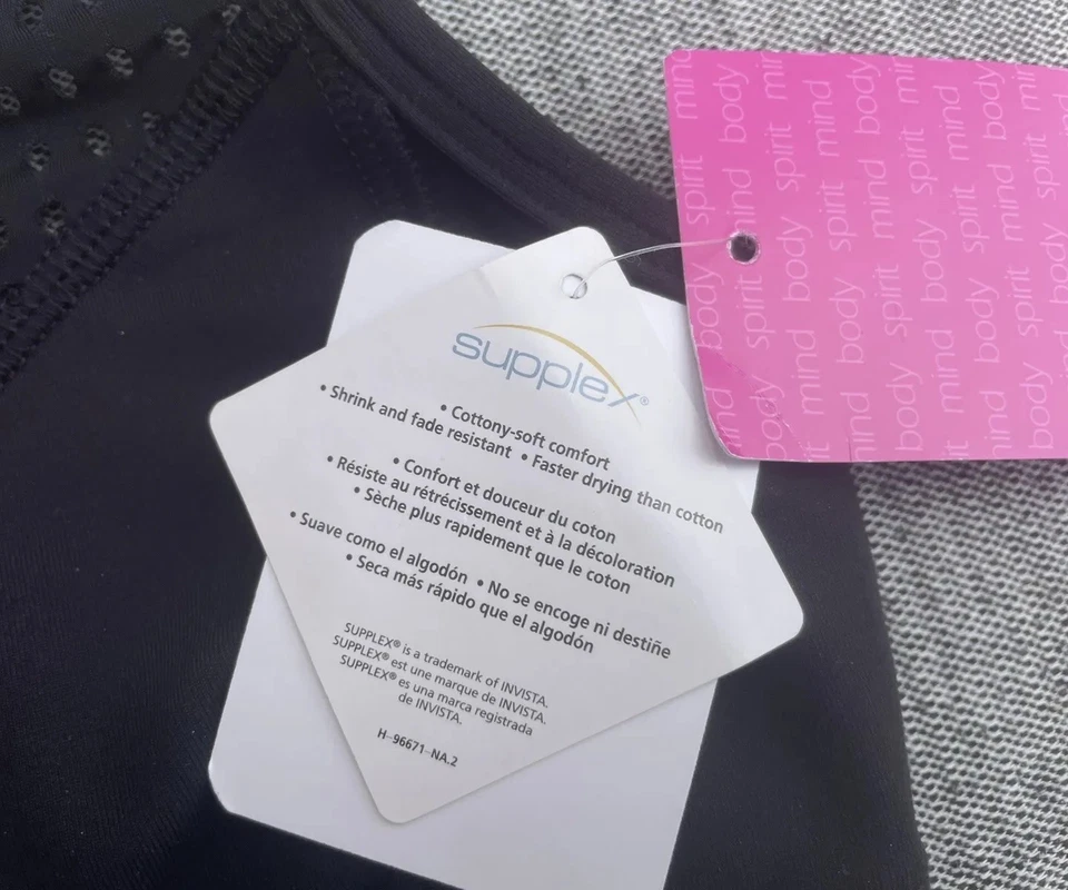 Sujetador deportivo KOS EE. UU. Para mujer nuevo con etiquetas talla pequeña yoga/gimnasio recortes láser espalda deportiva Foto 2 de 4