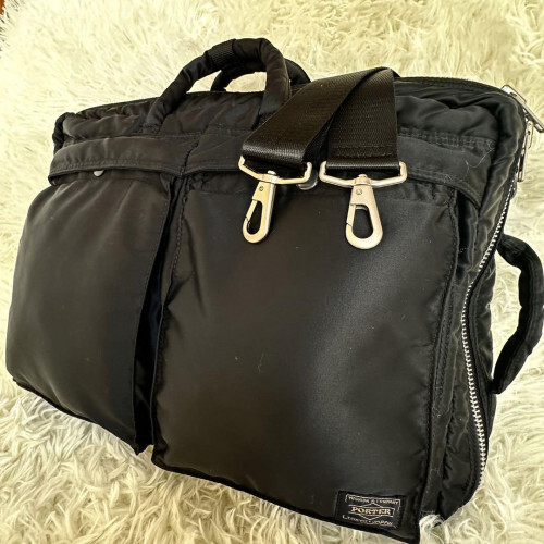 PORTER TANKER Briefcase/Shoulder Bags/Backpacks,3-way Black PORTER TANKER Briefcase/Shoulder Bags/Backpacks,3-way Black