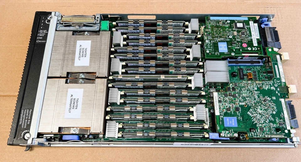IBM BladeCenter HX5 7823-F2M | 2x Xeon E7-4870 @2.4GHz 128GB 46M6909 46M6165 - Image 2 of 4