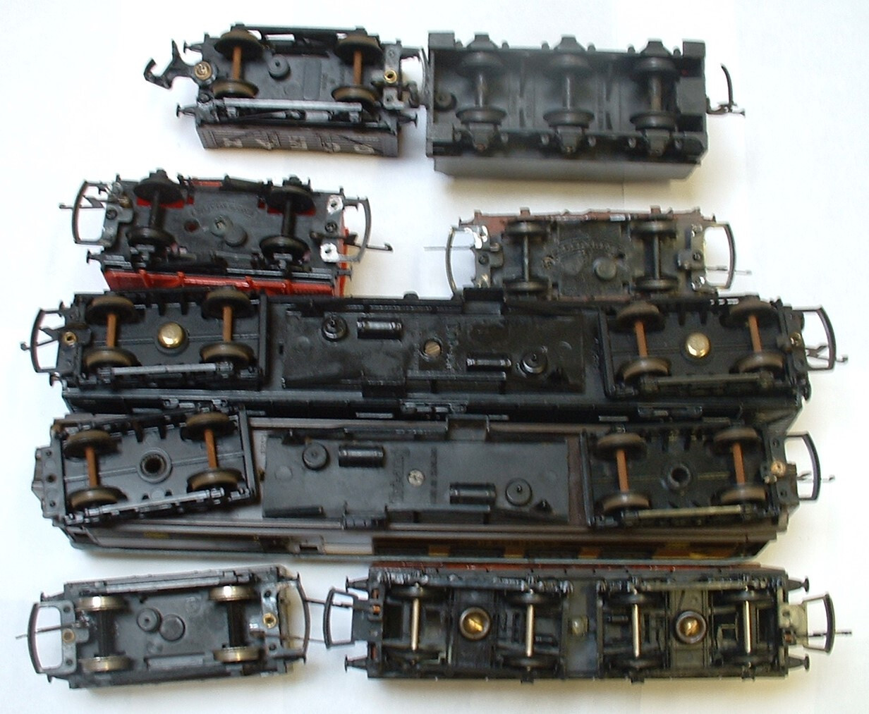 oo gauge rolling stock job lot various coaches and wagons. eBay
