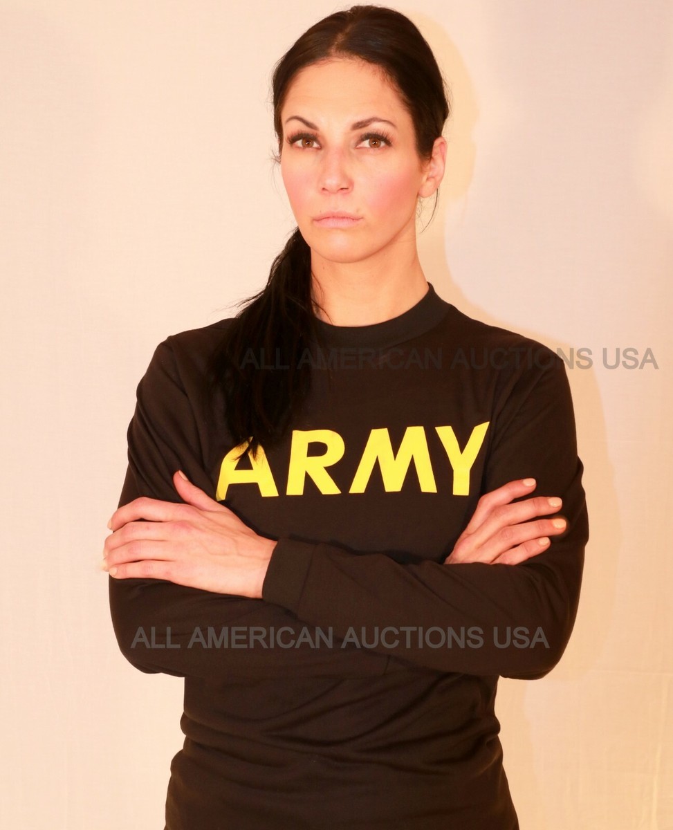 AR 670-1 Army Physical Training PT APFU STANDARD LONG SLEEVE SHIRT