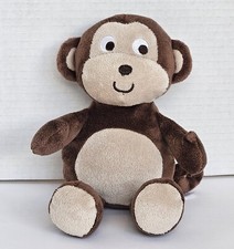Carter  s Just One You Monkey Plush 2012 Brown and Tan Style 63049 Embroidered 9"