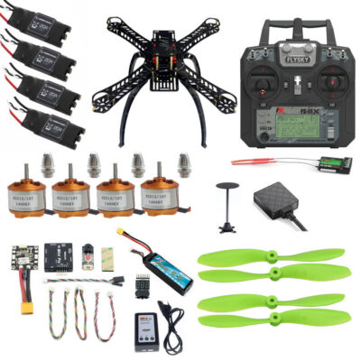 Pro DIY 310 330 360 Full Kit FPV Drone 2.4G 10CH RC 4-Axis