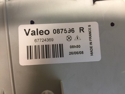 Valeo Hauptscheinwerfer Scheinwerfer Frontscheinwerfer rechts  