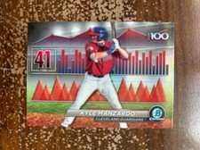 Kyle Manzardo, Chrome-Bowman Scouts' Top 100 #BTP-41 - 2024 Bowman