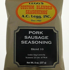 ORIGINAL Flavor Old Plantation Pan Sausage Seasoning Blend #10 for Venison Pork 