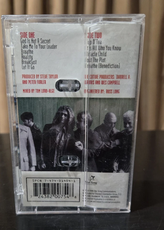 Newsboys "Take Me To Your Leader" 1996 STAR SONG CASSETTE - Image 2 of 3