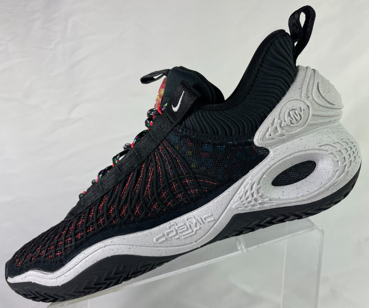 Nike Cosmic Unity TB Basketball Shoes Black White DM4426-001  display picture 1