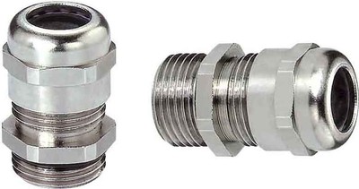5 Stk. Jacob MS-Kabelverschraubung 50.650 M-L IP68 Nickelfarben Metall