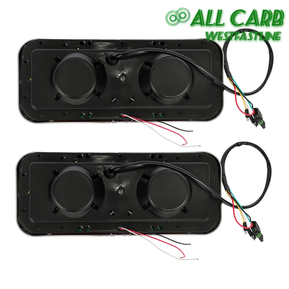 LED DRL Projector Headlights For Kenworth W900 For Western Star 4800 1981-2019 - Image 4 of 4