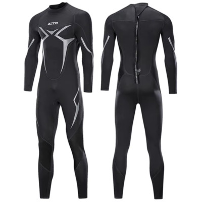 H Mens Wetsuit 3mm - Surfing, Diving & Snorkeling Suit for Water Sports
