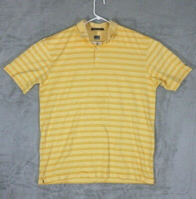 tiger woods yellow golf shirt