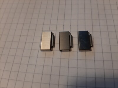 CARTIER 3 X 14MM FÜR SANTOS ERSATZGLIEDER (EDELSTAHL)