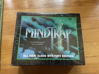 MindTrap All New Double Cassette Audio Mystery Edition 1994 Vintage New Sealed