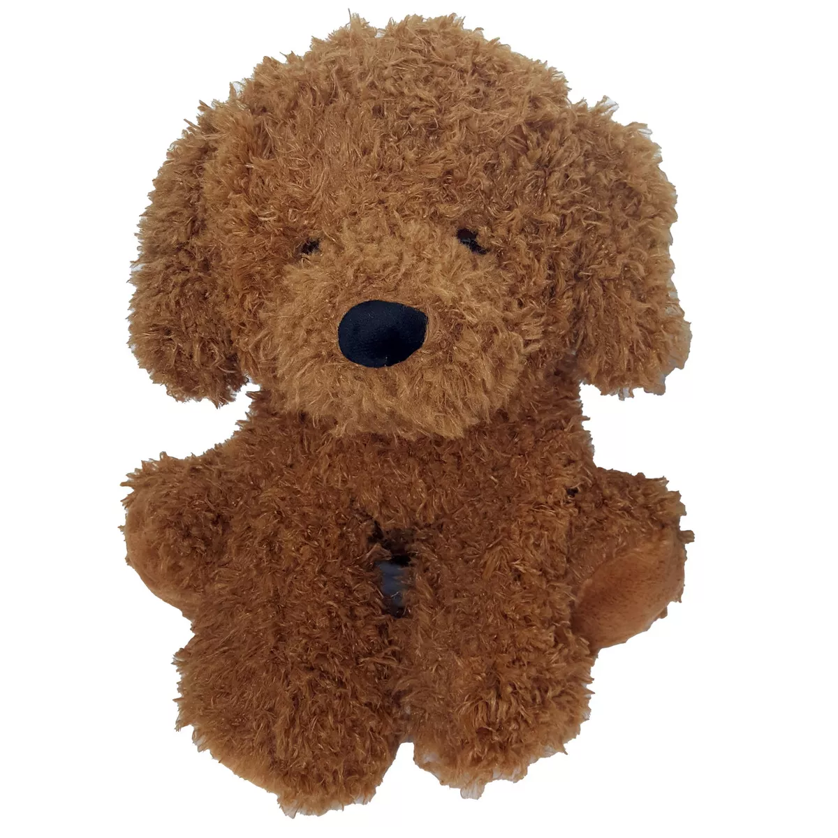 Hugfun Huggables Wired Hair Brown Dog Plush 18Lx14Hx18W inches