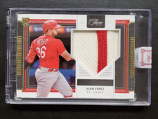 2022 Three and Two Juan Yepez 2 Color Relic Encased Gold RC 6/28 RJ-JY Cardinals