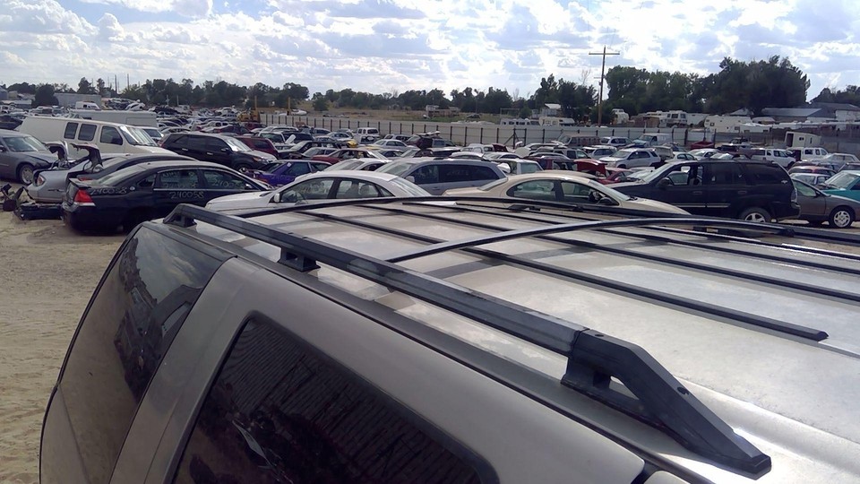 2000 Chevy Tahoe Luggage Rack Cross Bars Only Oem Roof eBay