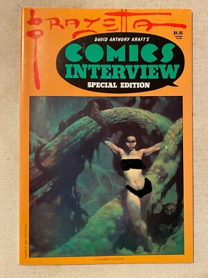 カルチャー誌 Frank vol1 創刊 COMICS INTERVIEW SPECIAL EDITION FRANZ FRAZETTA FEATURE | eBay