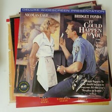 It Could Happen To You Laserdisc Movie Deluxe Widescreen Nicolas Cage 1994
