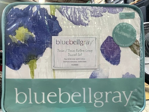 Bluebellgray Florrie Floral Print Duvet Cover Set, Twin/Twin XL, White/Multi New - Picture 2 of 5