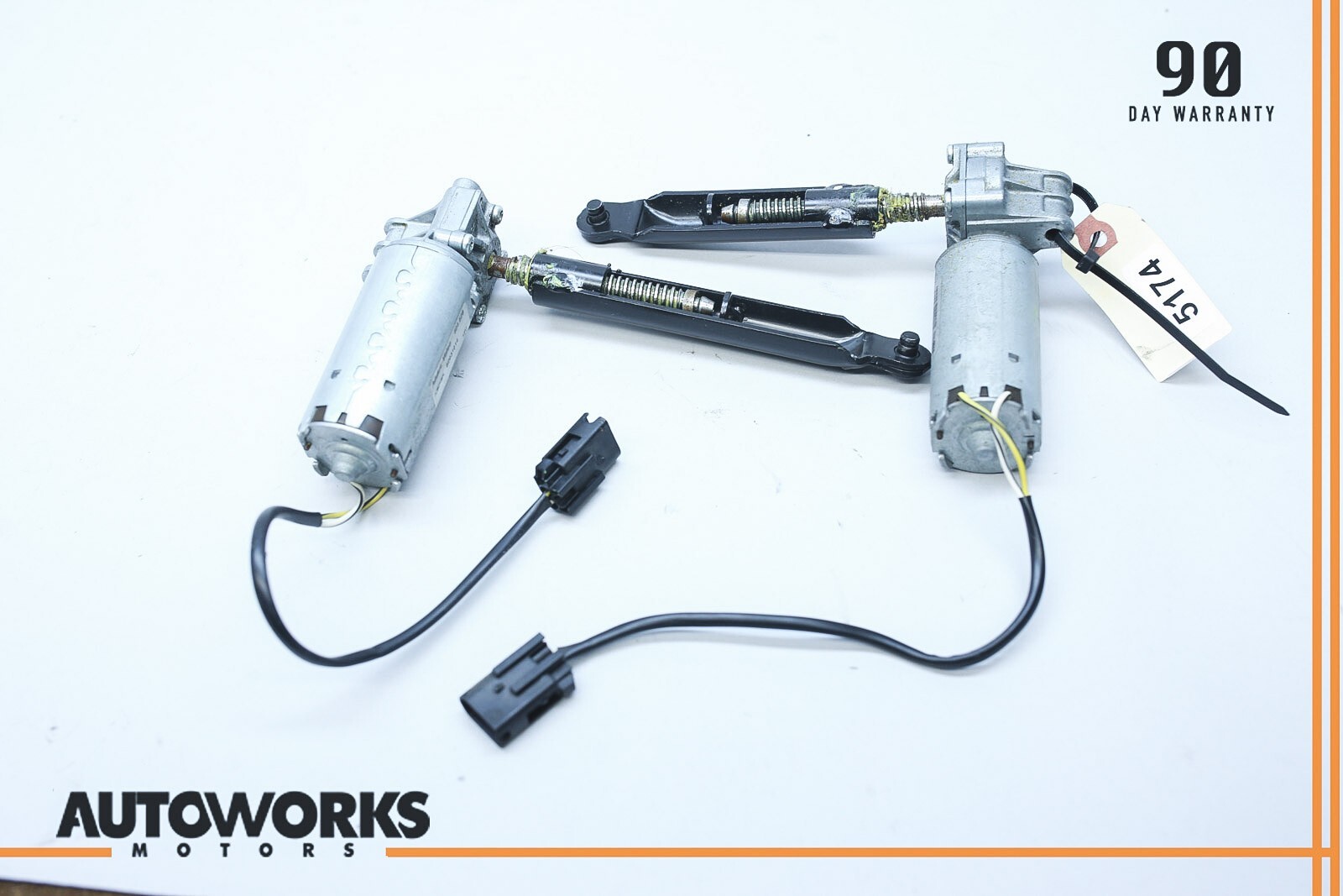04-08 Maserati Quattroporte M139 Front Right Seat Adjustment Motor Set of 2 OEM