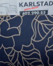 Ikea Karlstad Bezug blau-beige * Bladåker  Sofa BEZUG 102.290.59 * Neu / OVP 